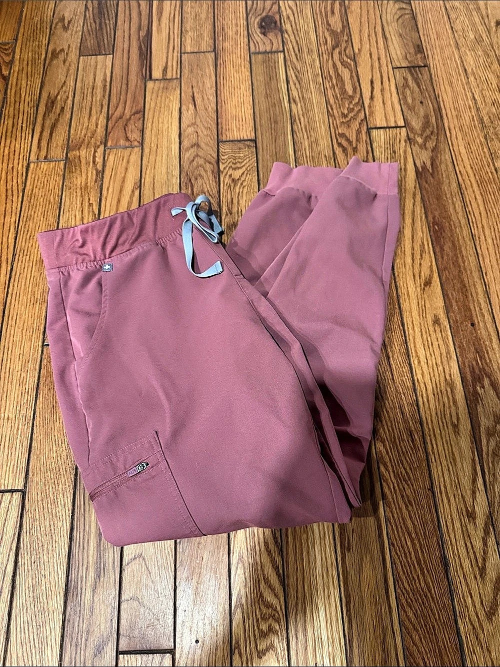 FIGS Zamora Jogger Scrub Pant Pink